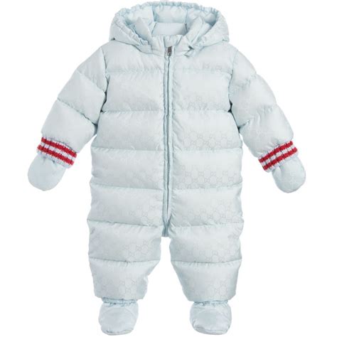 gucci baby snowsuit